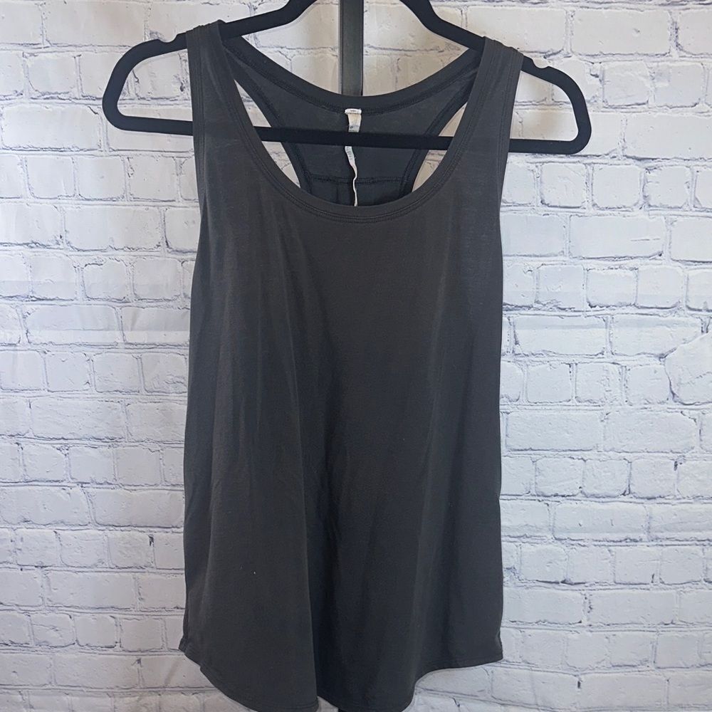 Lululemon Athletica Charcoal Tank Top Sz 8